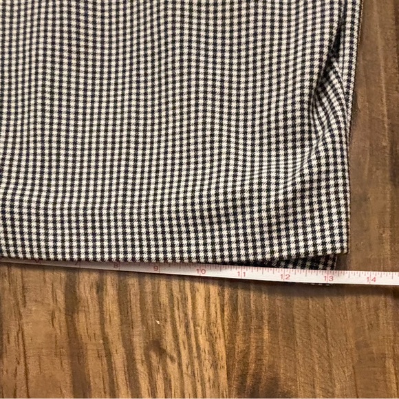 Lane Bryant wide Leg black & white mini checkered cropped pants Women’s size 20 - Picture 10 of 14